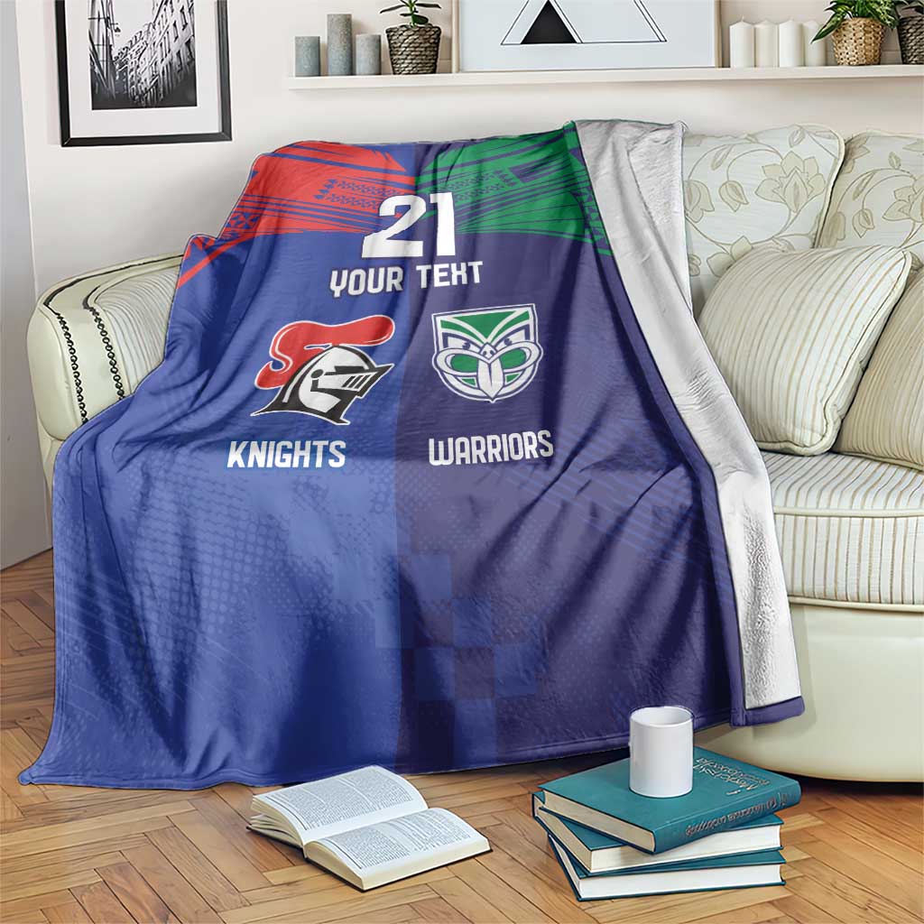 Custom Warriors-Knights Blanket Together Sporty Style