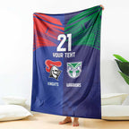 Custom Warriors-Knights Blanket Together Sporty Style