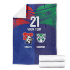Custom Warriors-Knights Blanket Together Sporty Style