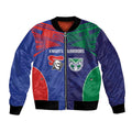 Custom Warriors-Knights Bomber Jacket Together Sporty Style