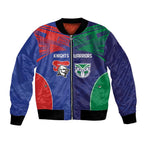 Custom Warriors-Knights Bomber Jacket Together Sporty Style