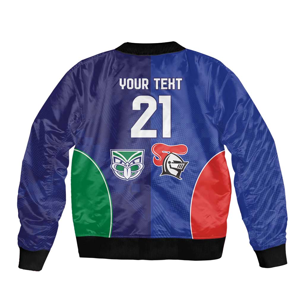 Custom Warriors-Knights Bomber Jacket Together Sporty Style