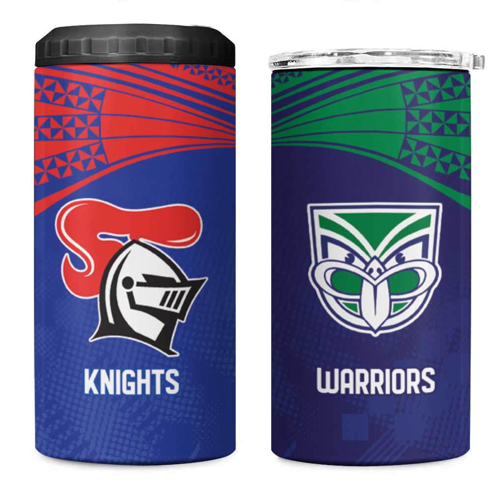 Custom Warriors-Knights 4 in 1 Can Cooler Tumbler Together Sporty Style