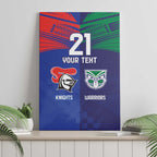 Custom Warriors-Knights Canvas Wall Art Together Sporty Style