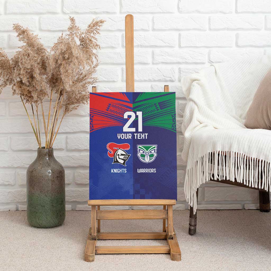 Custom Warriors-Knights Canvas Wall Art Together Sporty Style