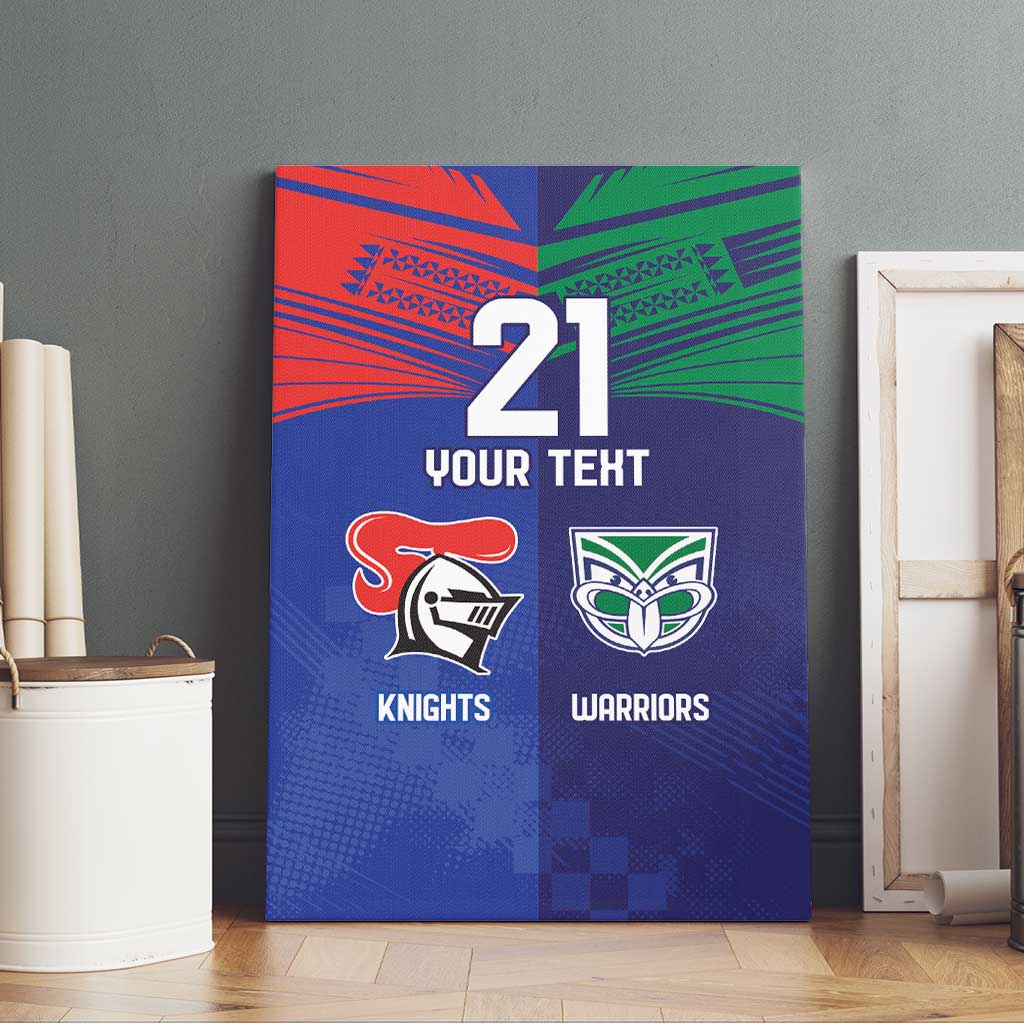 Custom Warriors-Knights Canvas Wall Art Together Sporty Style
