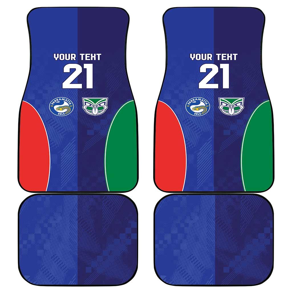 Custom Warriors-Knights Car Mats Together Sporty Style