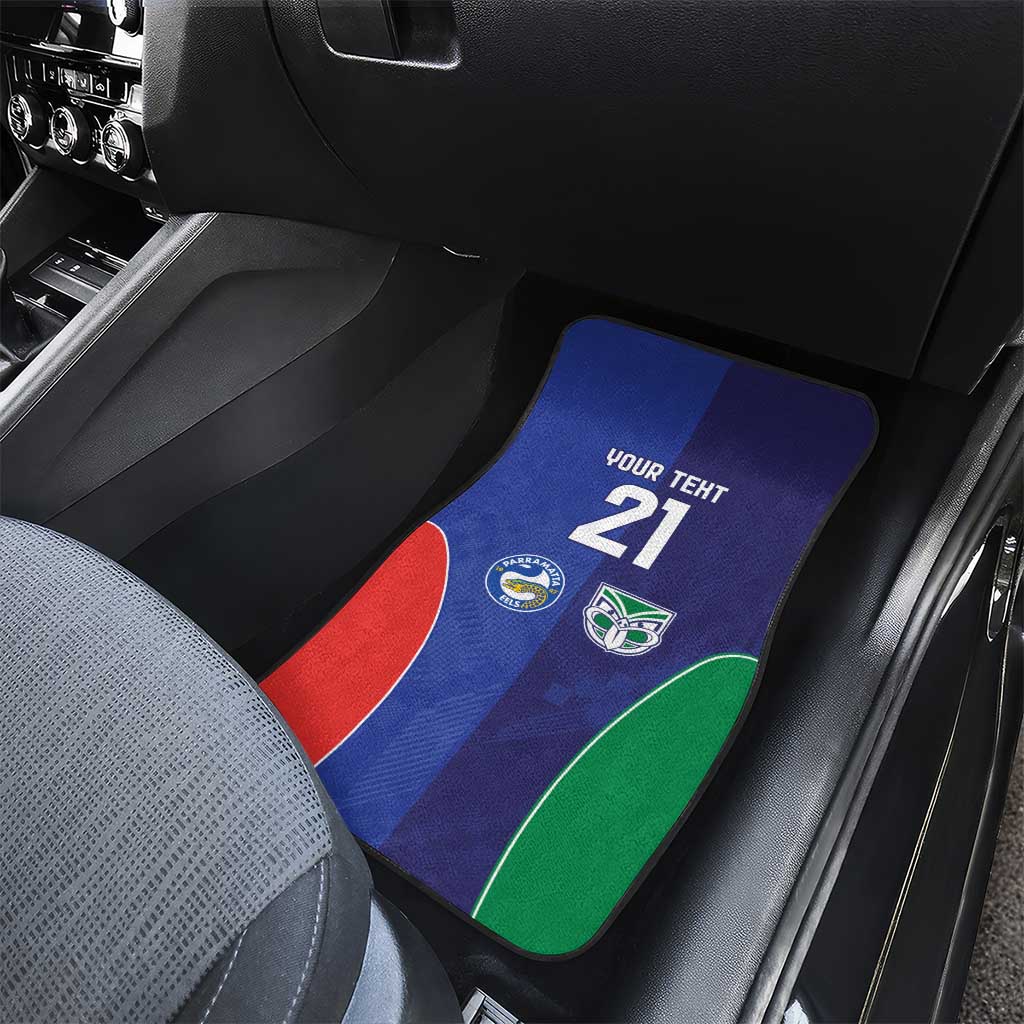 Custom Warriors-Knights Car Mats Together Sporty Style