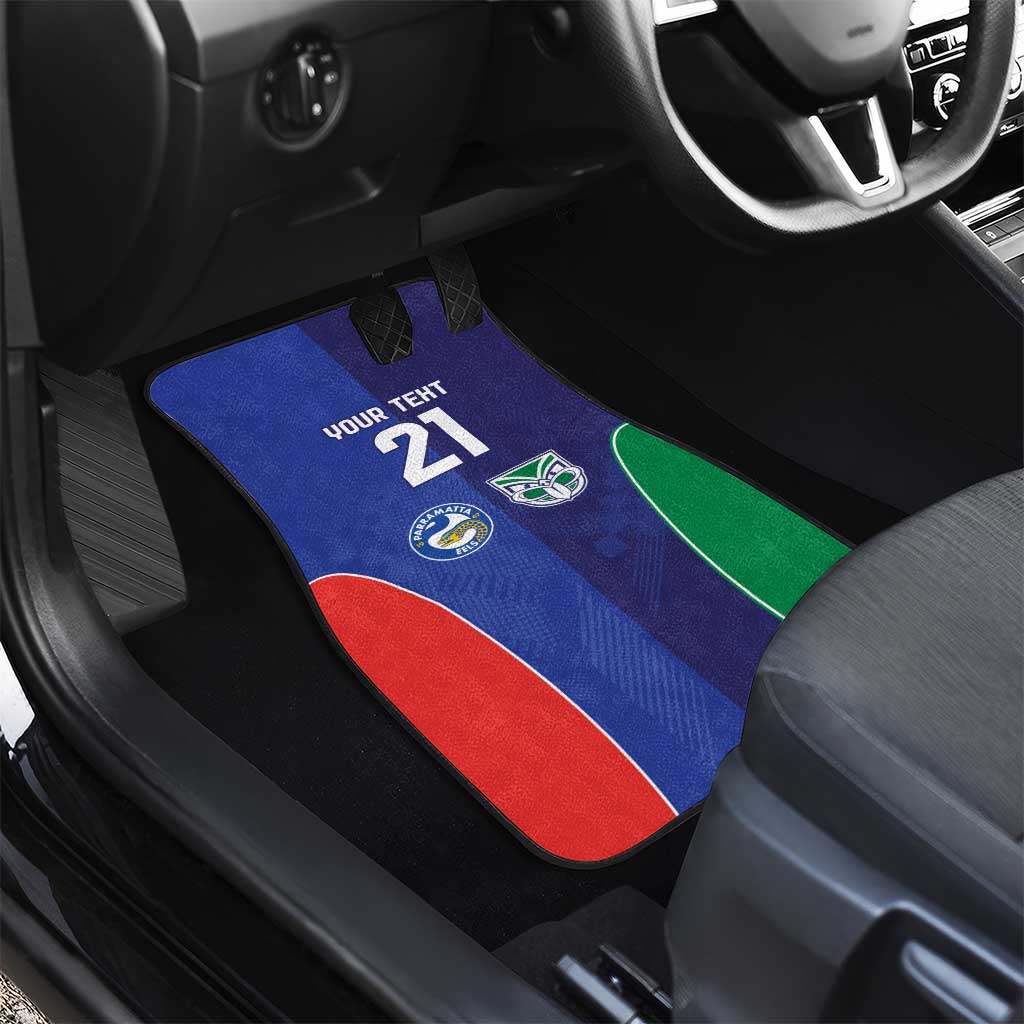 Custom Warriors-Knights Car Mats Together Sporty Style