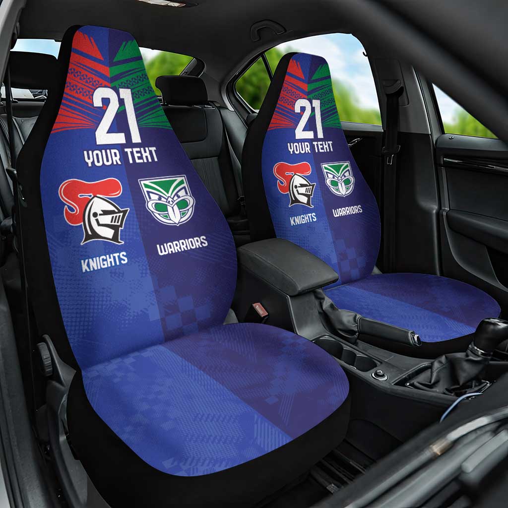 Custom Warriors-Knights Car Seat Cover Together Sporty Style