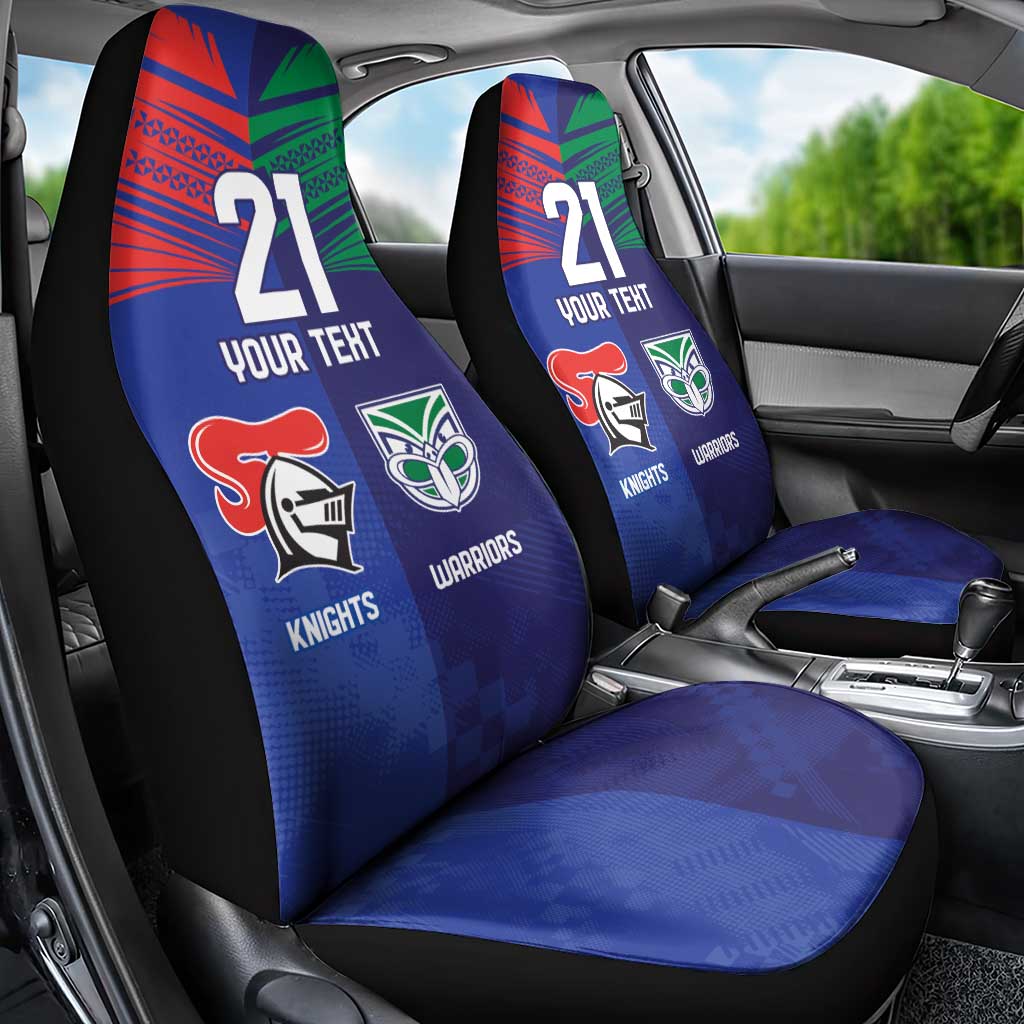 Custom Warriors-Knights Car Seat Cover Together Sporty Style