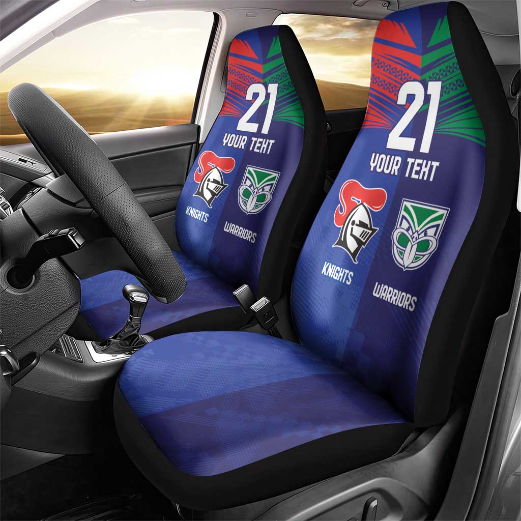 Custom Warriors-Knights Car Seat Cover Together Sporty Style