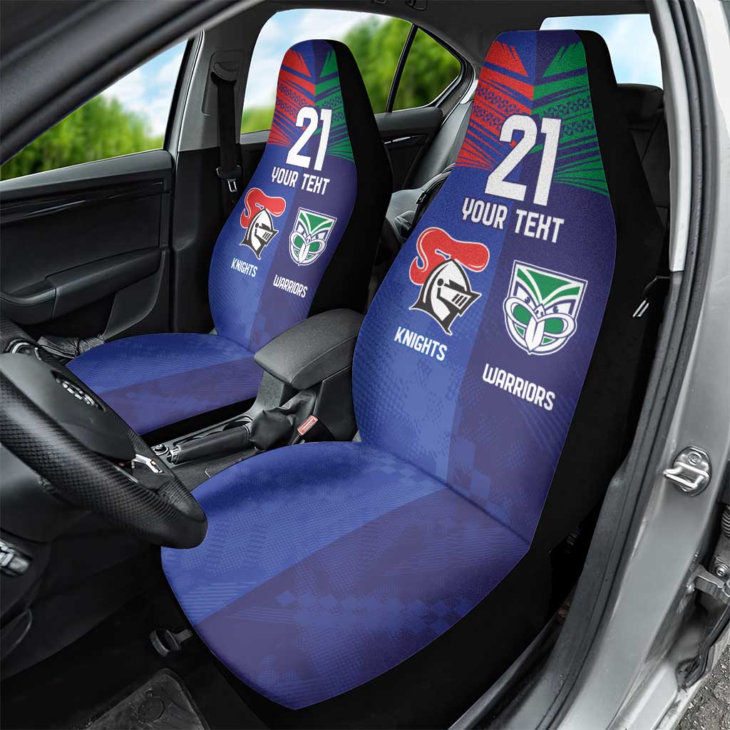 Custom Warriors-Knights Car Seat Cover Together Sporty Style