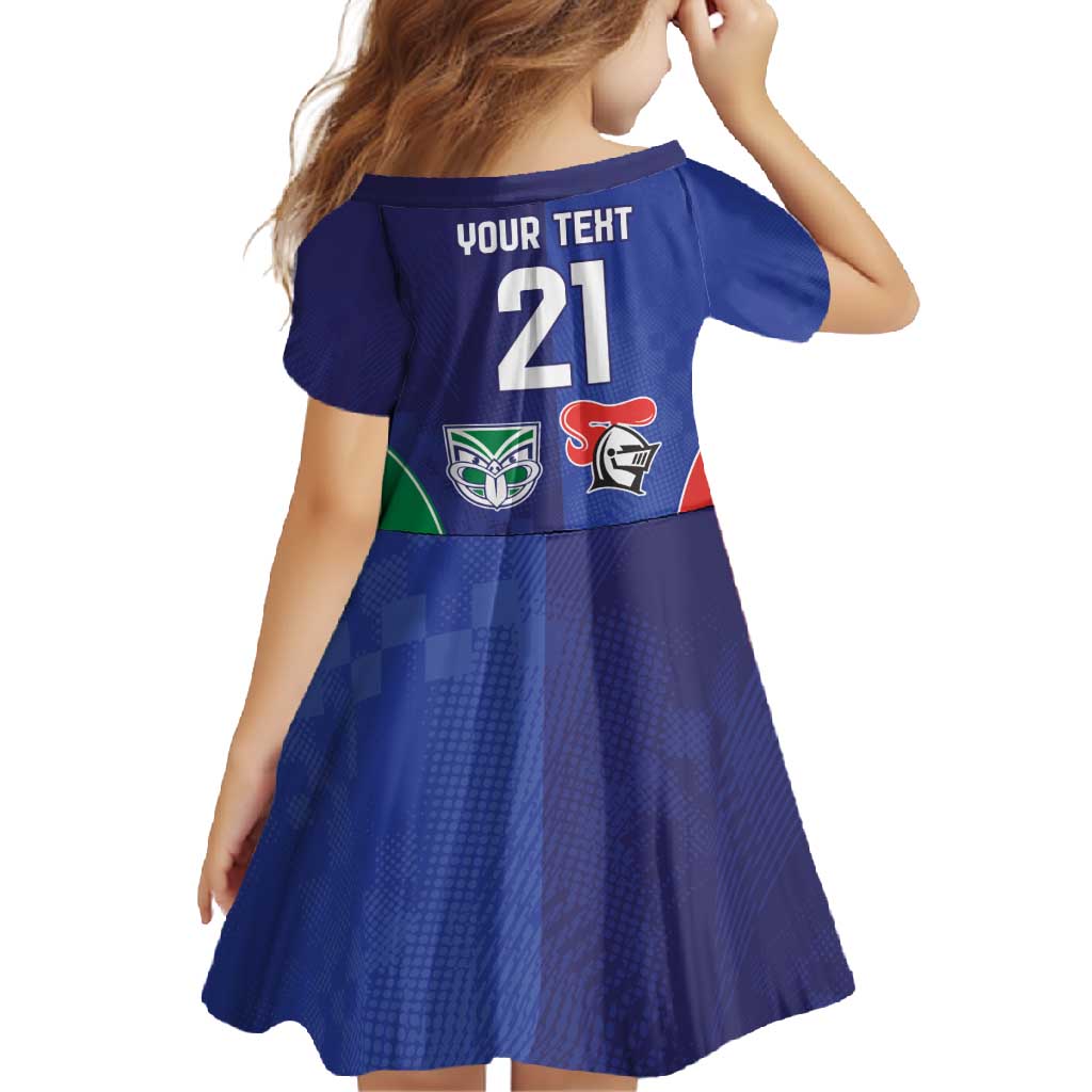 Custom Warriors-Knights Family Matching Mermaid Dress and Hawaiian Shirt Together Sporty Style