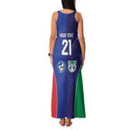 Custom Warriors-Knights Family Matching Tank Maxi Dress and Hawaiian Shirt Together Sporty Style