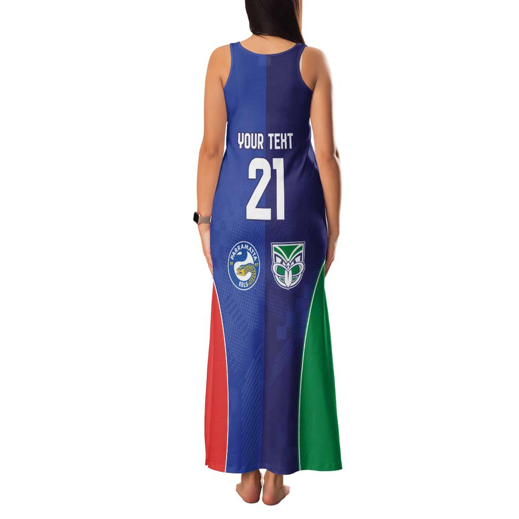 Custom Warriors-Knights Family Matching Tank Maxi Dress and Hawaiian Shirt Together Sporty Style