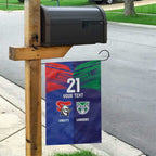 Custom Warriors-Knights Garden Flag Together Sporty Style