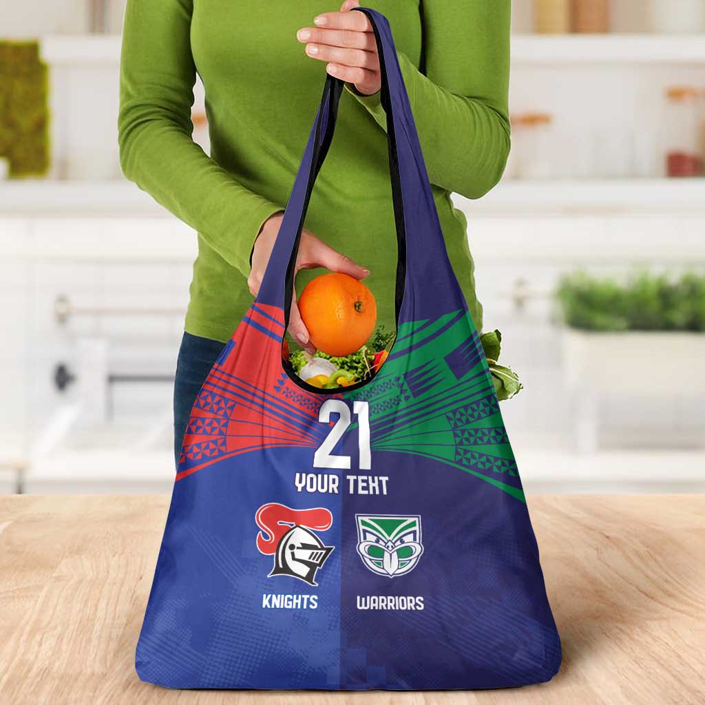 Custom Warriors-Knights Grocery Bag Together Sporty Style