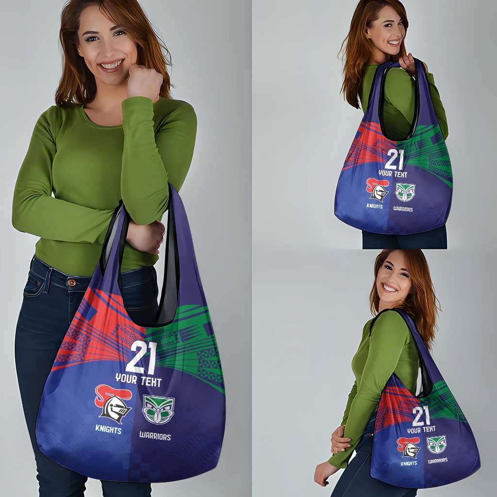 Custom Warriors-Knights Grocery Bag Together Sporty Style