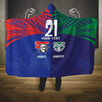 Custom Warriors-Knights Hooded Blanket Together Sporty Style
