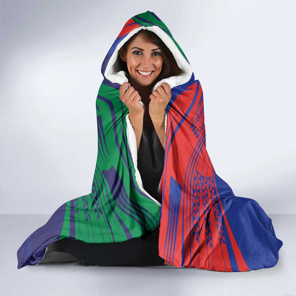 Custom Warriors-Knights Hooded Blanket Together Sporty Style