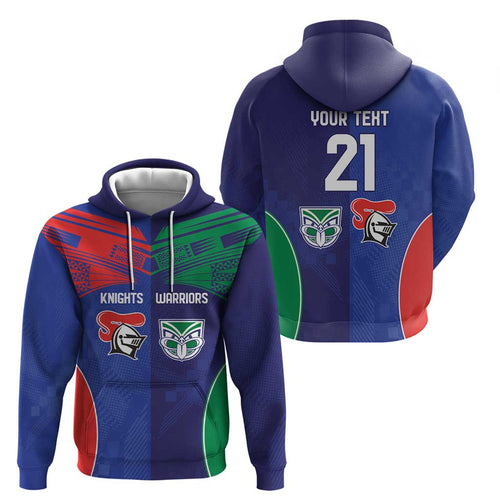 Custom Warriors-Knights Hoodie Together Sporty Style