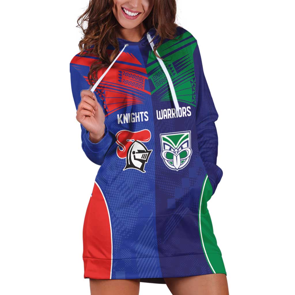 Custom Warriors-Knights Hoodie Dress Together Sporty Style