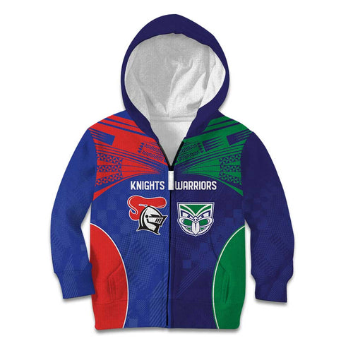 Custom Warriors-Knights Kid Hoodie Together Sporty Style