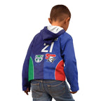 Custom Warriors-Knights Kid Hoodie Together Sporty Style
