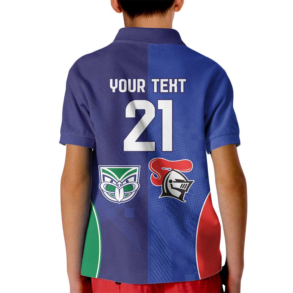 Custom Warriors-Knights Kid Polo Shirt Together Sporty Style
