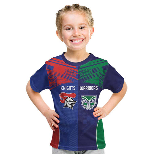 Custom Warriors-Knights Kid T Shirt Together Sporty Style