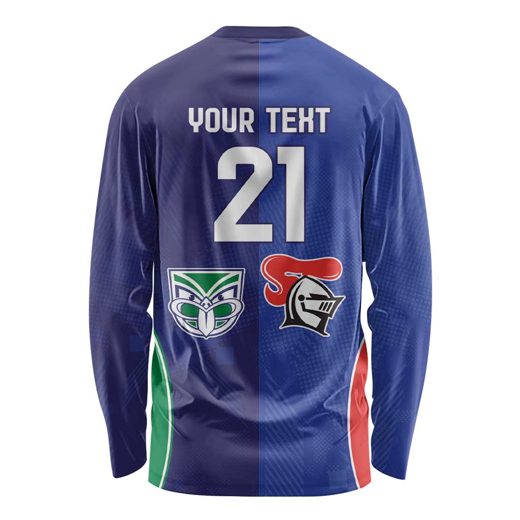Custom Warriors-Knights Long Sleeve Shirt Together Sporty Style