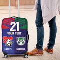 Custom Warriors-Knights Luggage Cover Together Sporty Style