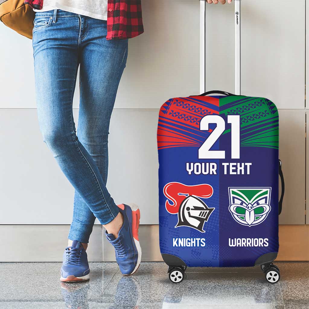 Custom Warriors-Knights Luggage Cover Together Sporty Style