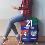 Custom Warriors-Knights Luggage Cover Together Sporty Style