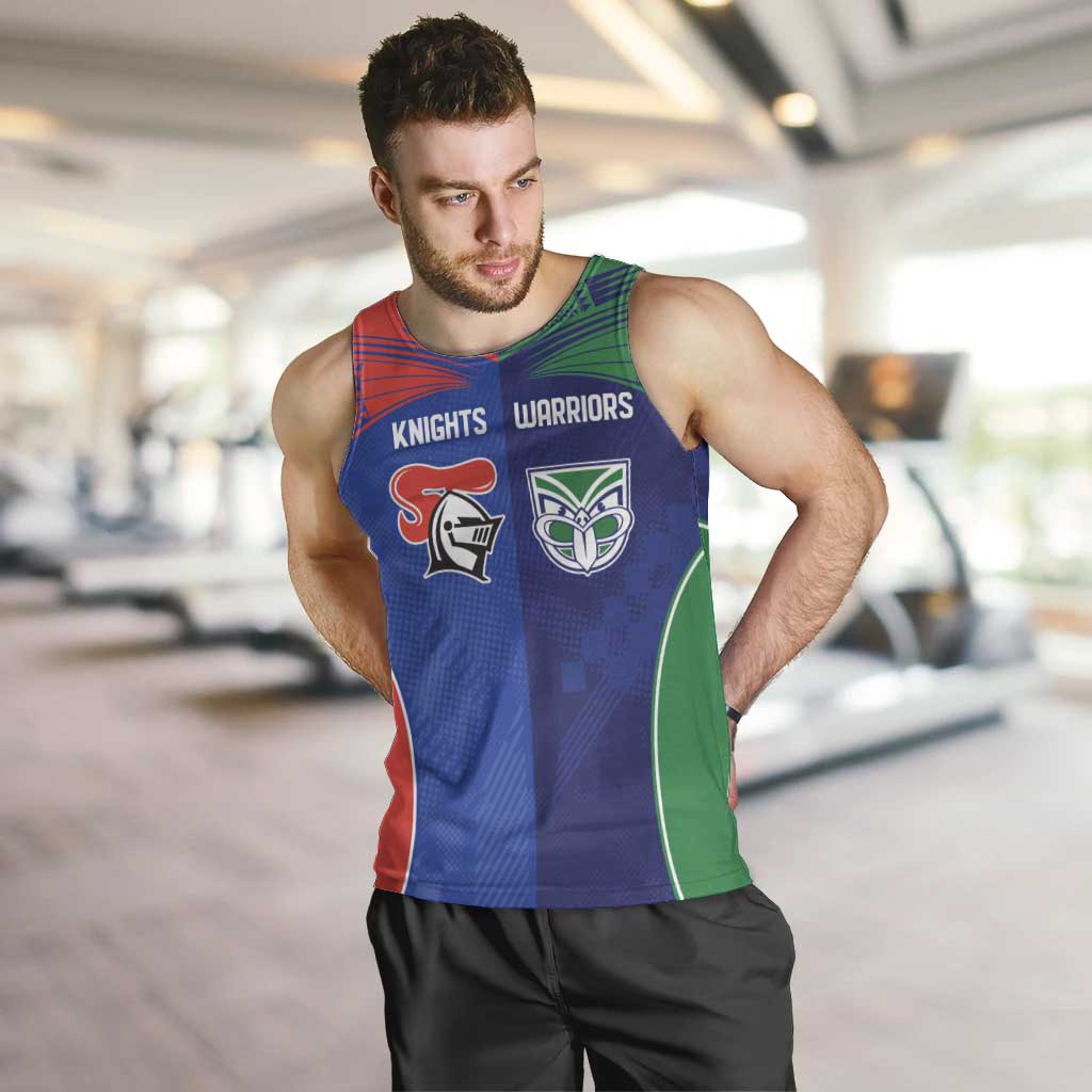 Custom Warriors-Knights Men Tank Top Together Sporty Style
