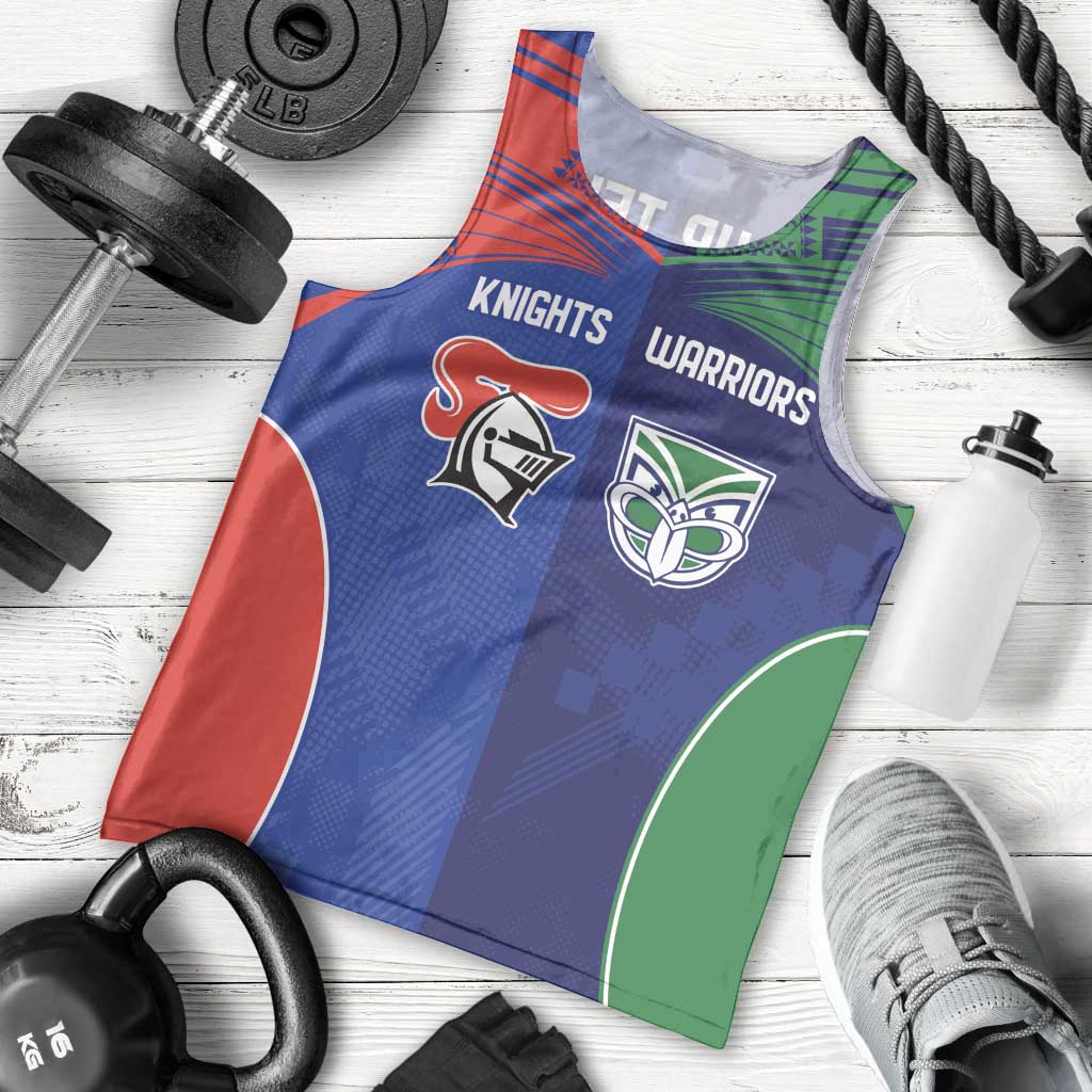 Custom Warriors-Knights Men Tank Top Together Sporty Style