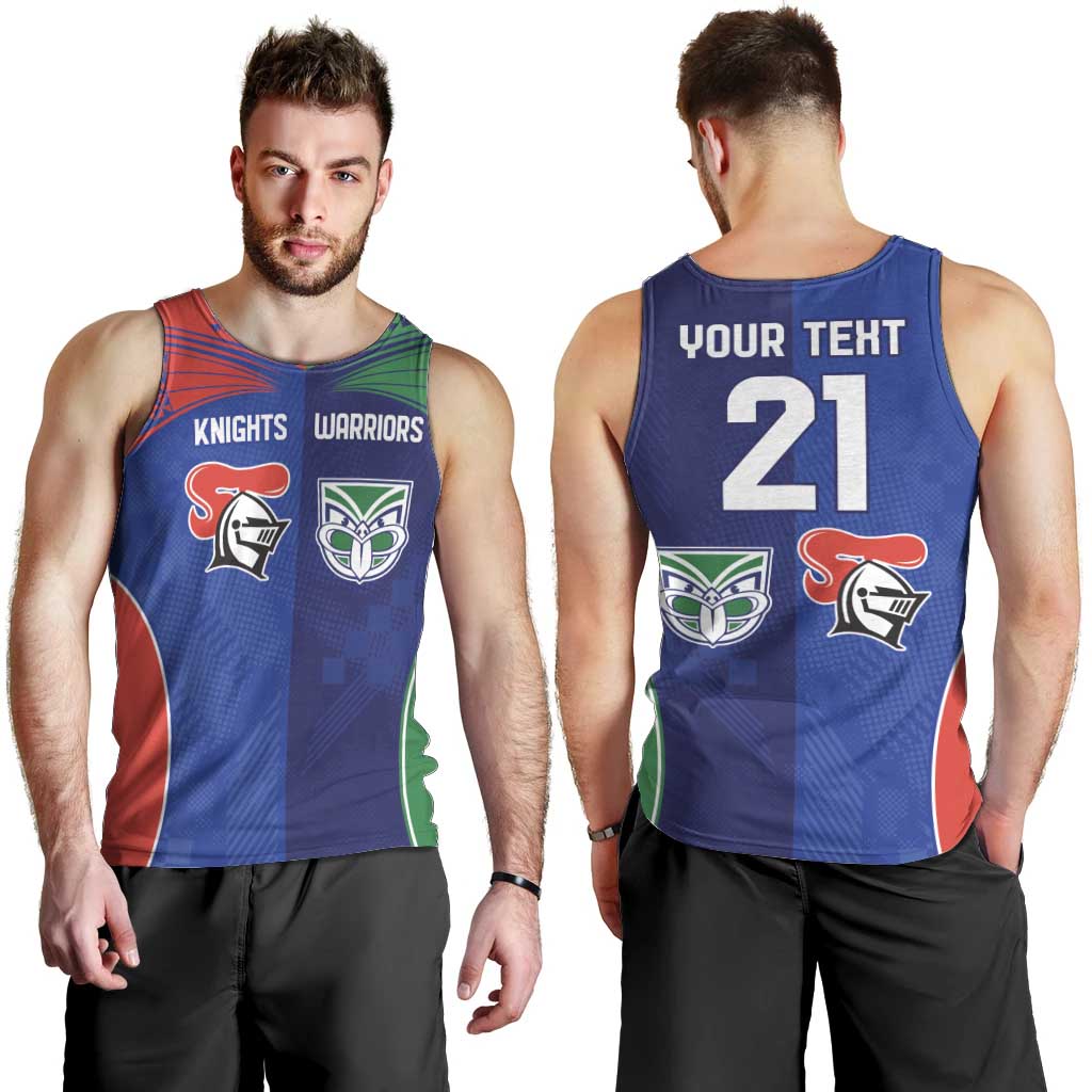 Custom Warriors-Knights Men Tank Top Together Sporty Style
