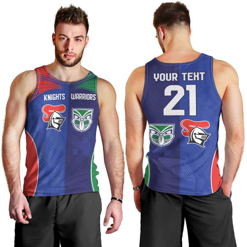 Custom Warriors-Knights Men Tank Top Together Sporty Style