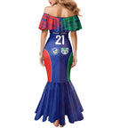 Custom Warriors-Knights Mermaid Dress Together Sporty Style