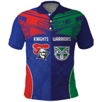Custom Warriors-Knights Polo Shirt Together Sporty Style