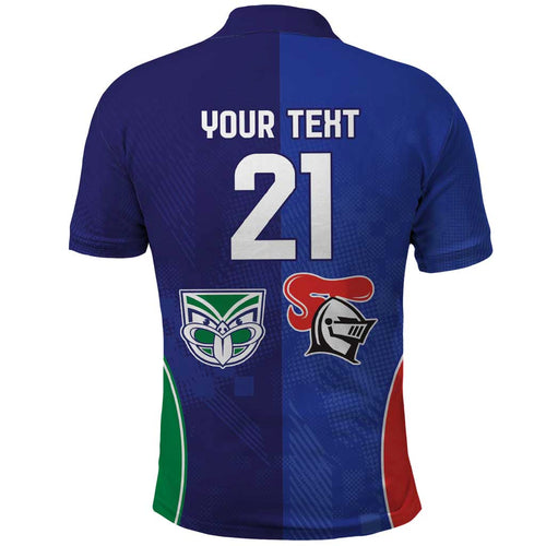 Custom Warriors-Knights Polo Shirt Together Sporty Style