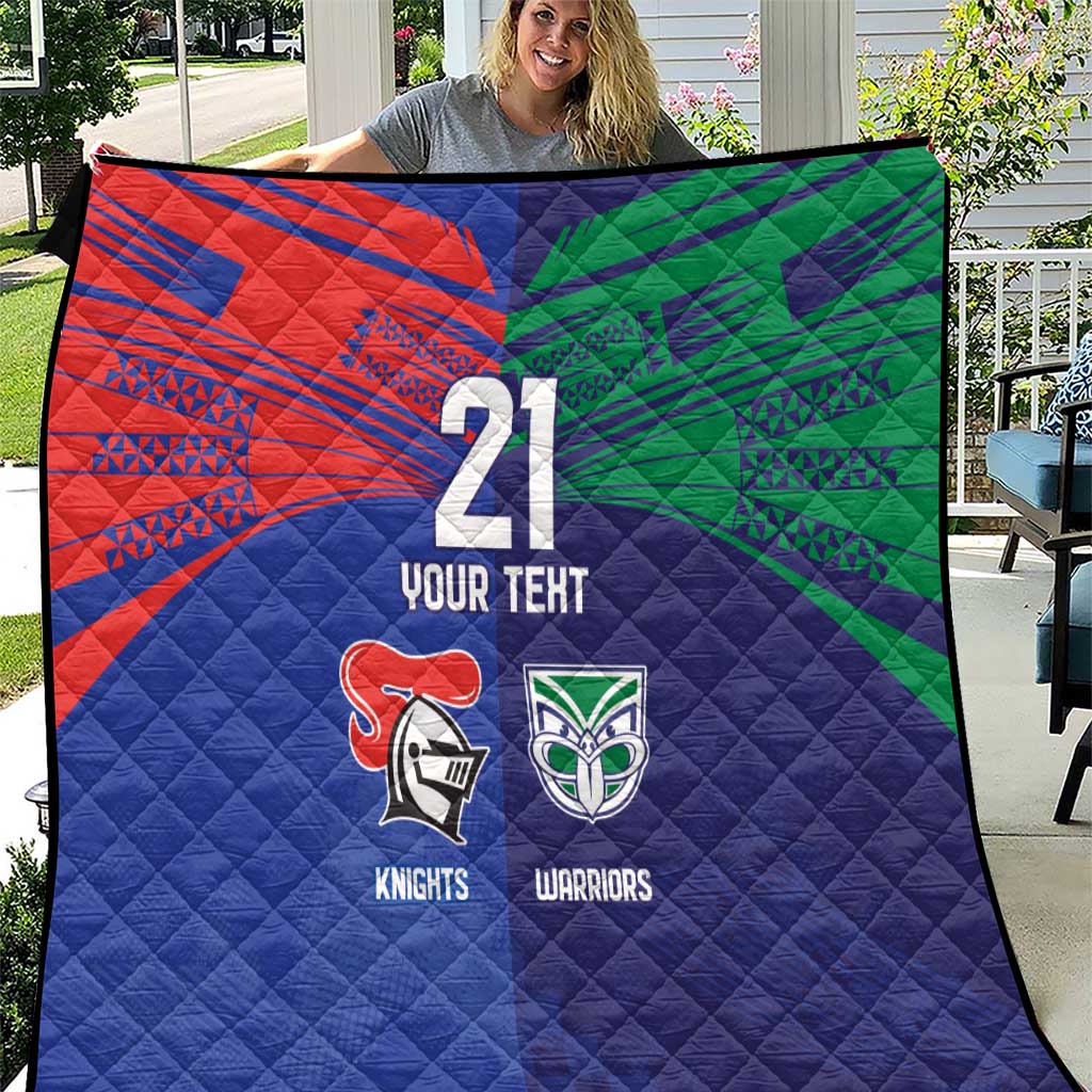Custom Warriors-Knights Quilt Together Sporty Style