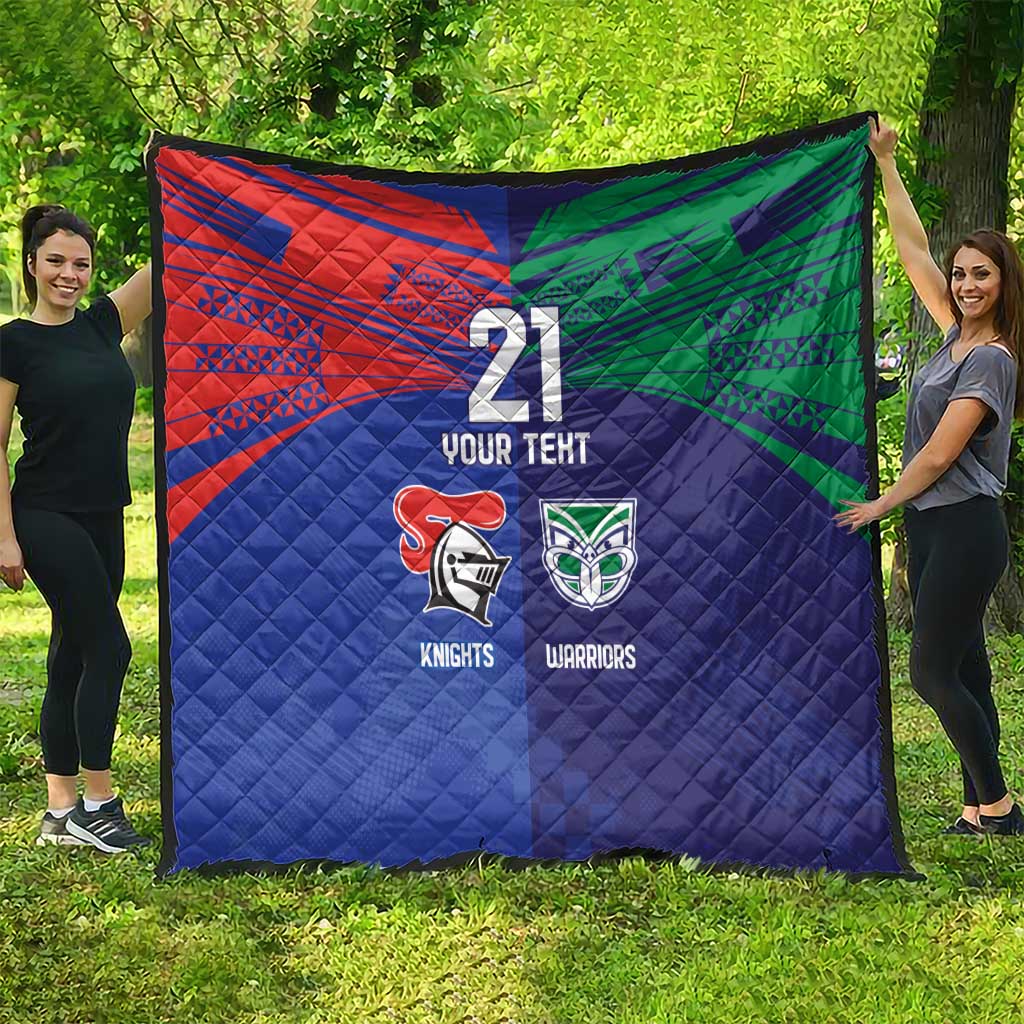 Custom Warriors-Knights Quilt Together Sporty Style