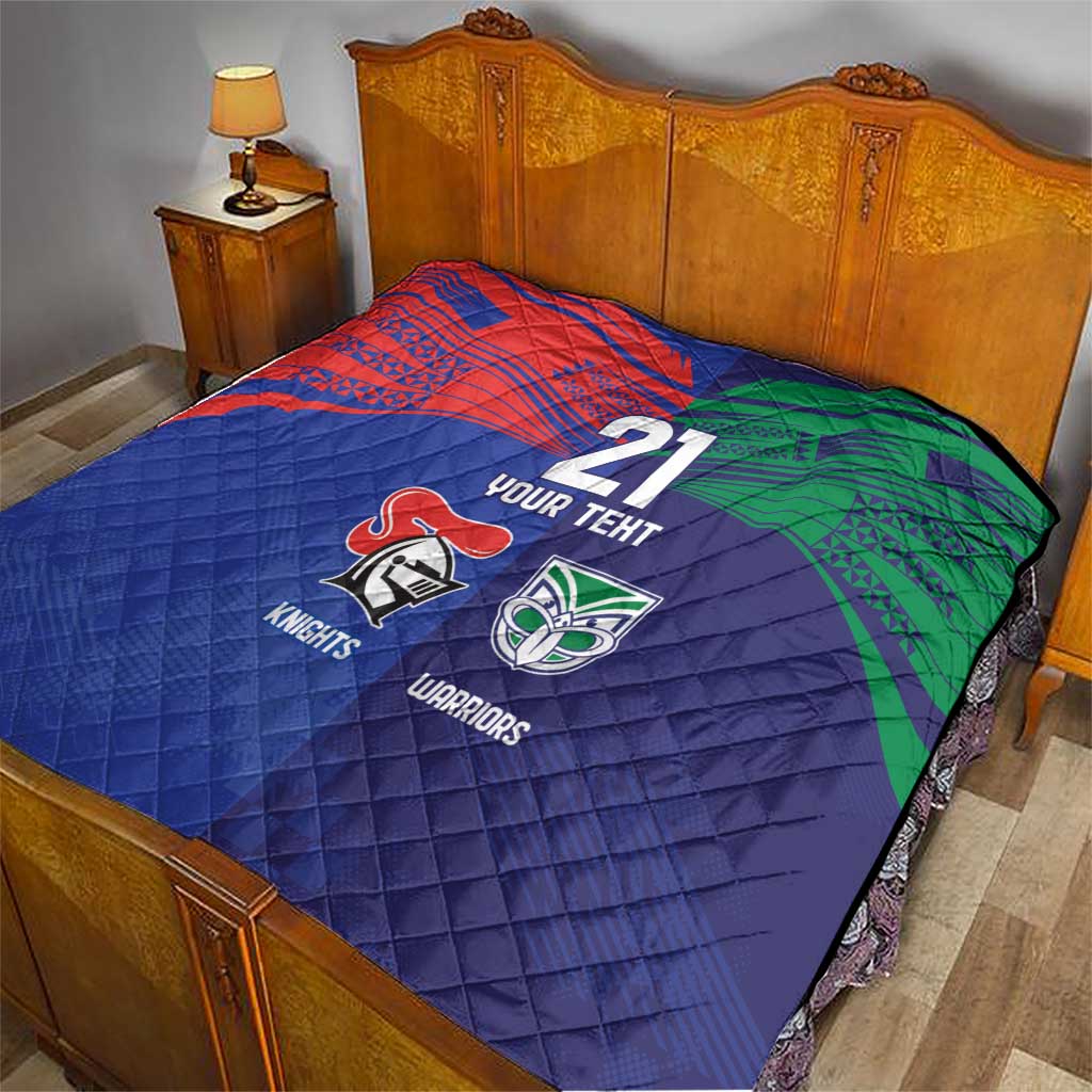 Custom Warriors-Knights Quilt Together Sporty Style