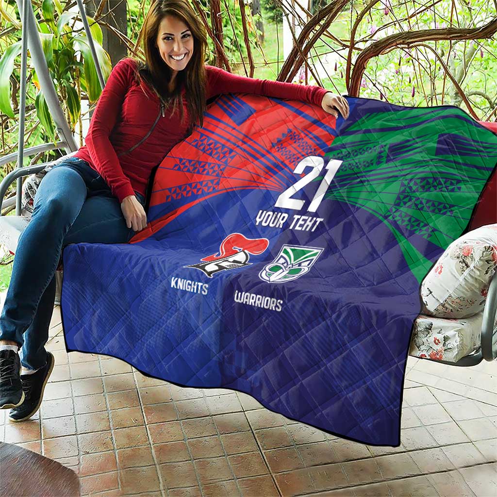 Custom Warriors-Knights Quilt Together Sporty Style