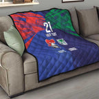 Custom Warriors-Knights Quilt Together Sporty Style