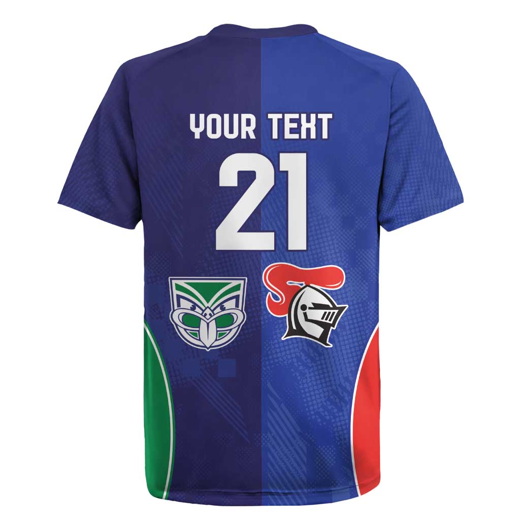 Custom Warriors-Knights Rugby Jersey Together Sporty Style