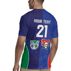 Custom Warriors-Knights Rugby Jersey Together Sporty Style