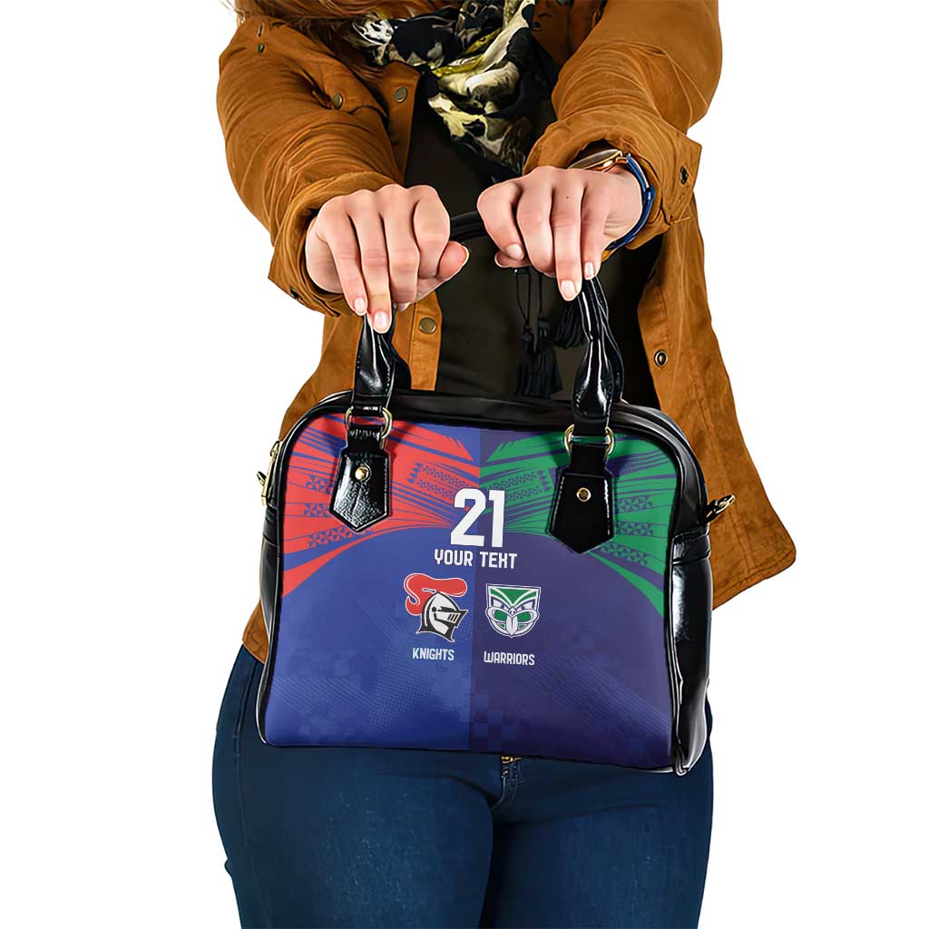 Custom Warriors-Knights Shoulder Handbag Together Sporty Style